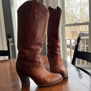 Frye cowboy boots